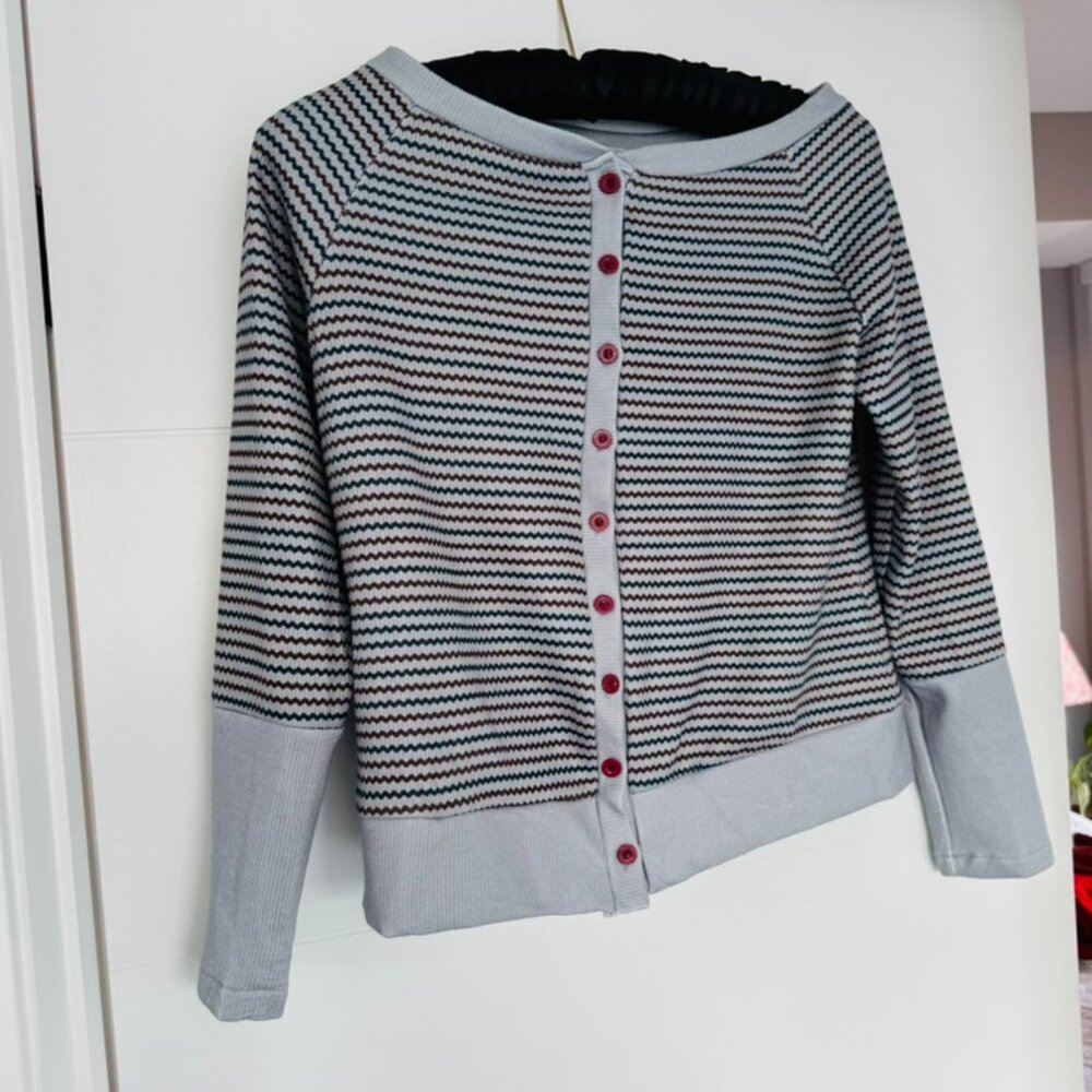 Versatile Button Up Sweater / Shirt